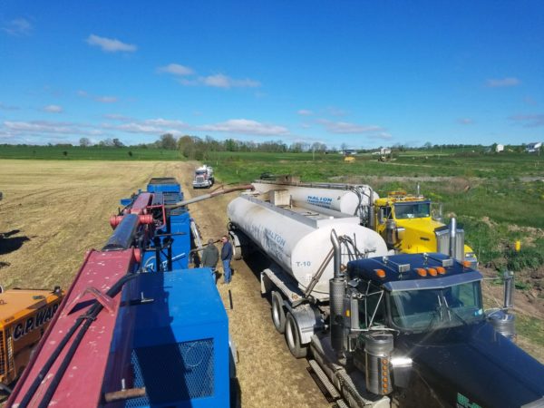 cuff farm services frac tank